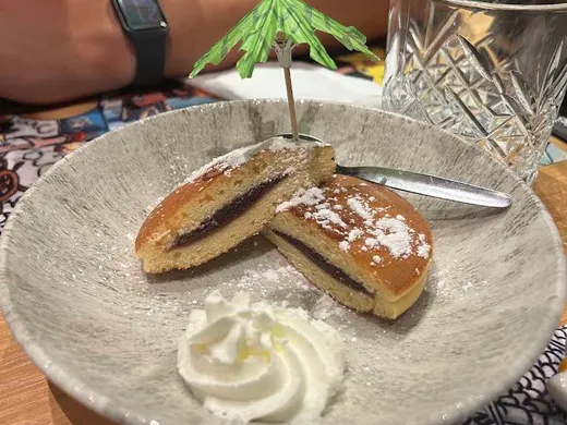 Dorayaki con panna